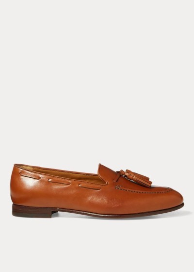 Ralph Lauren Quillis Calfskin Loafers Dame Danmark (BASUI6145)